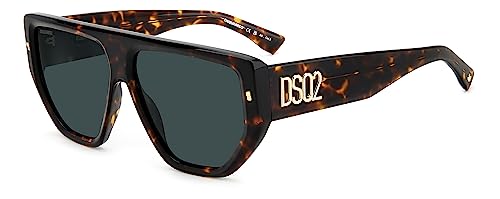 Dsq D2 0088/S Sunglasses, 086/Ku Havana, 60 Unisex