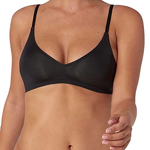 Sloggi Body Adapt Soft Bra, Reggiseno, Donna, Nero (Black), Xs