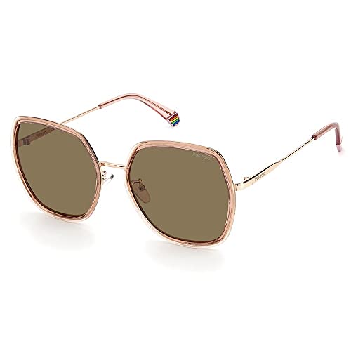 Polaroid Pld 6153/G/S Occhiali, Pink, L Unisex-Adulto