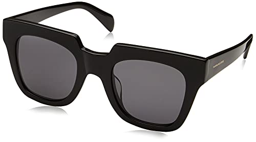 Hawkers Row, Occhiali Da Sole Unisex - Adulto, Nero, Taglia Unica