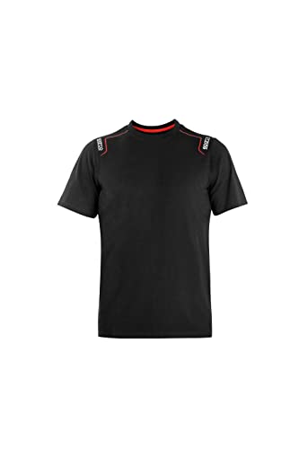 Sparco 02408Nr4Xl Camicia, Negro, Xl Uomo
