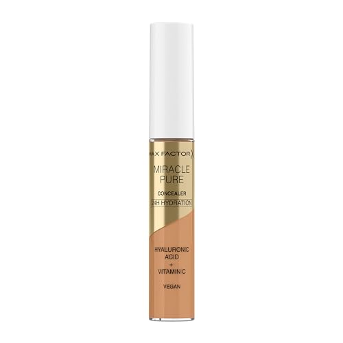 Max Factor Miracle Pure Correttore Con Vitamina C E Acido Ialuronico, Ombra 05 Occhiali, Shade 5, 7.8 Donna