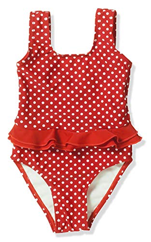 Playshoes Costume Da Bagno Con Protezione Uv, Bambine E Ragazze, Punti, 74-80