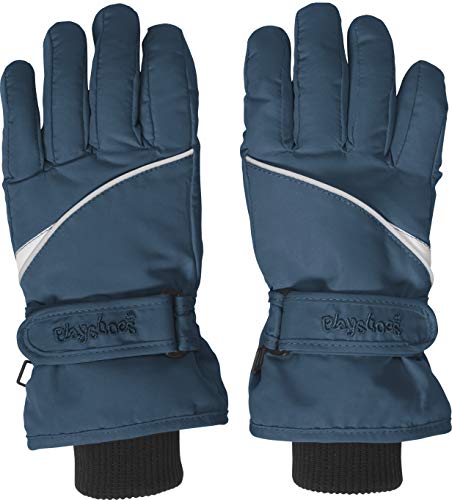 Playshoes Guanto Per Dita, Guanti Invernali Unisex - Bambini E Ragazzi, Marino, 3 (Ca. 4-6 Jahre)