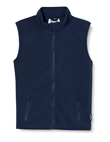 Playshoes Gilet In Pile, Piano Da Esterno Unisex - Bambini E Ragazzi, Blu Scuro, 86
