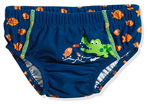 Playshoes Pantaloni Pannolini Con Protezione Uv, Costume Da Bagno Unisex - Bambini E Ragazzi, Coccodrillo, 86/92