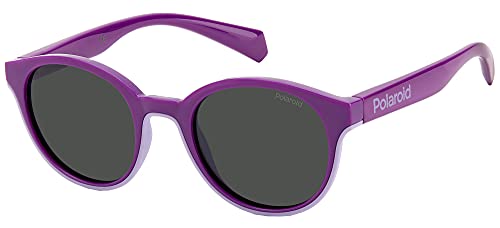 Polaroid Pld 8040/S Ry8/M9 Violet Lilac 44 Occhiali, Unisex-Bambini E Ragazzi