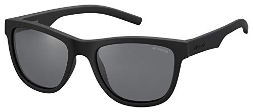 Polaroid Pld 8018/S 47 Occhiali, Yyv/Y2 Black Rubber, Unisex-Bambini