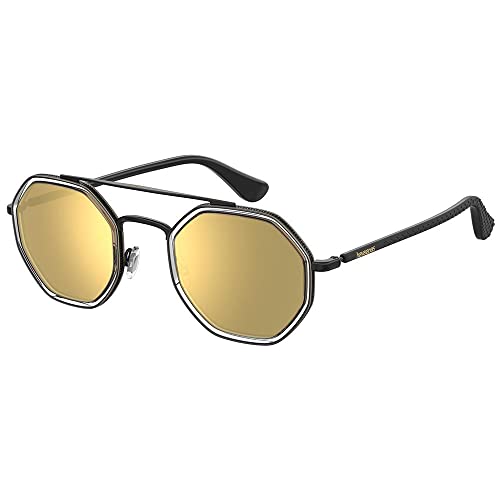 Havaianas Piaui Rej/Sq Crystal Gold Sunglasses, 0 Donna
