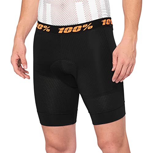 100% Mtb Wear Pantaloncini Crux, Nero-28 Tuta Da Ginnastica, Nero, M Unisex-Adulto