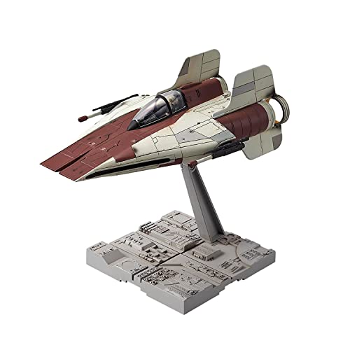Revell 01210 Army Bandai Star Wars A-Wing Starfighter, Colore Black