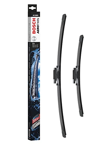 Tergicristalli Bosch Aerotwin A118S, Lunghezza 600Mm/400Mm, 1 Set Per Parabrezza Anteriore, Solo Per Veicoli Con Guida A Destra Uk