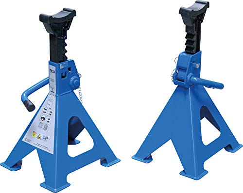 Bgs Technic Caballetes De Tubo | Capacidad De Carga 6000 Kg/Par | Carrera 382-600 Mm | 1 Par