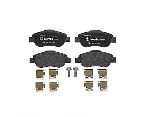 Brembo P 23 097 - Pastiglia Freno Anteriore, Per Fiat Panda 03-, Fiat Panda Van 04-, 1 Set/4 Pezzi