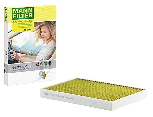 Mann-Filter Fp 31 003 Filtro Abitacolo Freciousplus Filtro Antipolline Biofunzionale – Per Auto