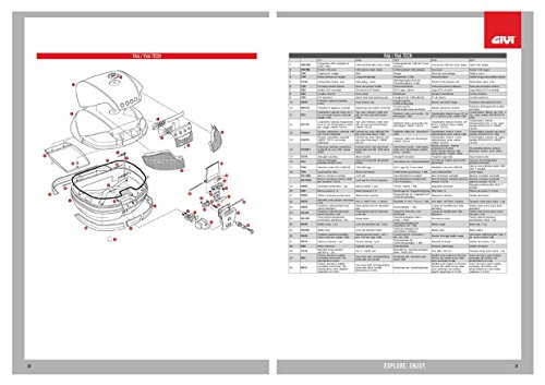 Givi Fascione Valigia V46 Set 4 Pezzi Z734Set