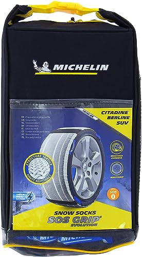 Michelin 008410 Calze Da Neve, Catene Da Neve In Tessuto, Sos Grip Evo 0