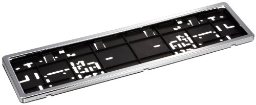 Unitec 84526 Portatarga Piatto Cromato