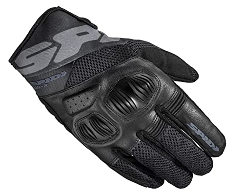 Spidi, Flash-R Evo, Guanti Moto Per Uomo, Protettivi E Resistenti, Guanti Moto Estivi Impermeabili E Antiscivolo, Con Touchscreen Capacitivo, Peso Med
