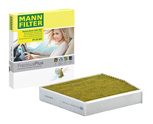 Mann-Filter Fp 26 007/1 Filtro Abitacolo Freciousplus Filtro Antipolline Biofunzionale – Per Auto Con Guida A Destra
