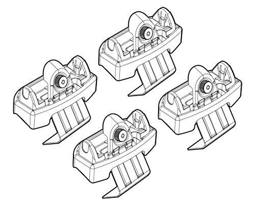 Nordrive N21117 117 Attacchi Kit Su Misura Per Ford Focus 5P 03/11>10/14/Ford Focus 5P 11/14>05/18/Ford Focus 5P 06/18>, Confezioni Da 4