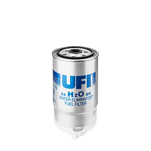 Ufi Filters, Filtro Gasolio 24.H2O.05, Filtro Carburante Per Ricambio, Adatto Ad Auto, Applicabile Su Diversi Modelli Citroen, Fiat E Peugeot