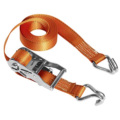 Master Lock 3211Eurdat Cinghia Di Fissaggio Con J, Arancio, 4.5 M X 35 Mm