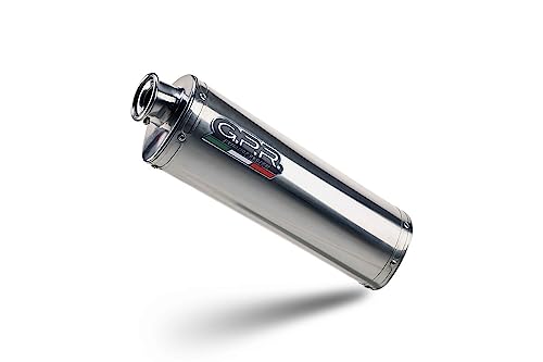 Gpr Exhaust Systems Be.16.Tri Benelli Trk 502 X 2017/18 Scarico Omologato Con Tubo Di Conneczione Trioval