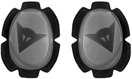 Dainese - Pista Knee, Ginocchiere Moto In Poliuretano, Saponette Moto, Contatto Uniforme Con Pista E Asfalto, Slider Moto Con Chiusura In Velcro, Antr