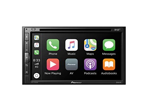 Pioneer Avh-Z5200Dab Lettore Multimediale 2 Din, Cleartype-Touchscreen Da 6,2 Pollici, Connessione Smartphone, Usb, Apple Carplay, Radio Digitale Dab/