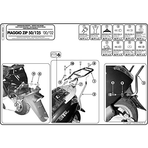 Givi Ms Sr56 Top Box Rack