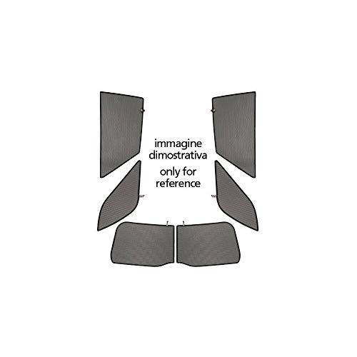 Lampa 18034 Kit Tendine Privacy - 6 Pz - Compatibile Per Fiat 500L (09/12>) - Fiat 500L Cross (06/17>) - Fiat 500L Trekking (11/13>05/17)