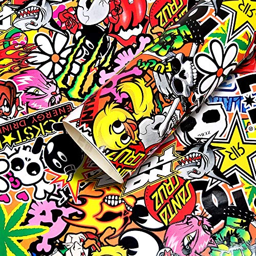 Foglio Pellicola Adesivo Sticker Bomb, Small, 50 X 70 Cm