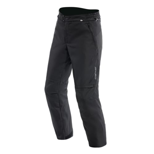Dainese - Rolle Wp Pants, Pantaloni Moto Impermeabili, Fodera Termica Rimovibile, Protezioni Sulle Ginocchia E Fianchi, Pantaloni Moto Da Uomo, Nero,