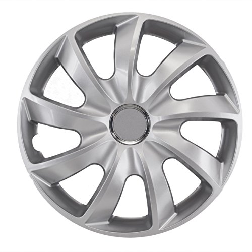 Nrm Copricerchi Universali Stig Silver 14", Set 4 Pezzi