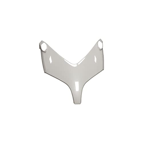 One By Camamoto Cod. 77380002B Carena Coperchio Copri Scudo Cornice Superiore Colore Bianco Perla Compatibile Con Yamaha T-Max 500 Anno Dal 2001 Al 20