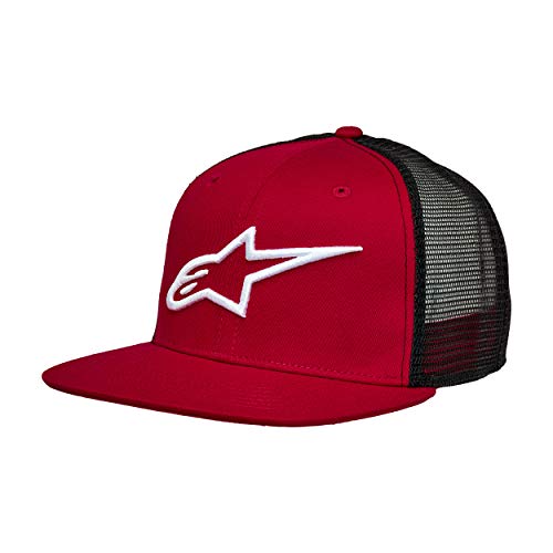 Alpinestars Corp Trucker Cappellino Uomo Con Visiera Piatta E Chiusura A Scatto Sul Retro