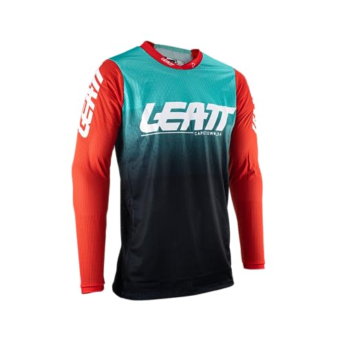 Leatt Maglia Motocross 4.5 X-Flow Traspirante E Con Tessuto Moisturecool
