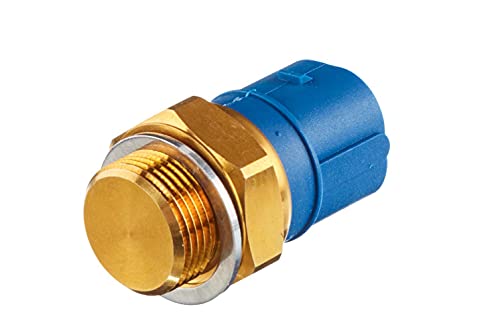 Interruttore Di Temperatura Hella 6Zt 007 837-061, Ventola Di Raffreddamento, 12 V, Numero Di Connessioni 3, Spina Piatta, Avvitato, Doppia Uscita/Chi