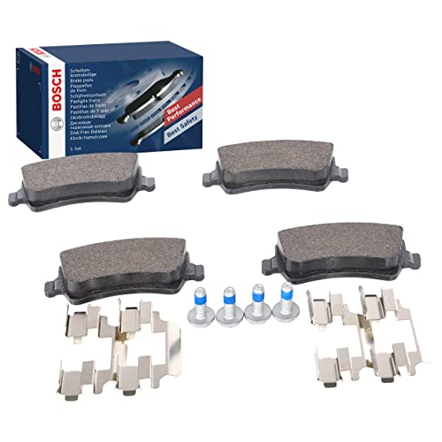 Bosch Bp1149 Pastiglie Freno, Asse Posteriore, Certificato Ece-R90, 1 Set Di 4 Pastiglie