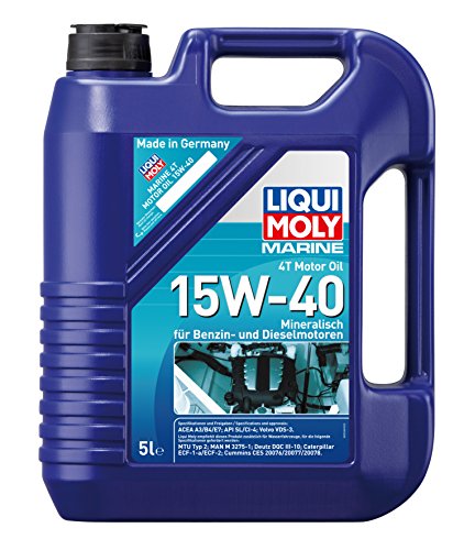 Liqui Moly 25016 Motor Oil Marine 4T 15W-40 5 L