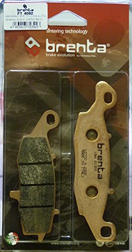 Brenta Pastiglie Freno Sinterizzate Moto Per Kawasaki Vn 400 Classic, Klr 650, Er-5 500 Twister