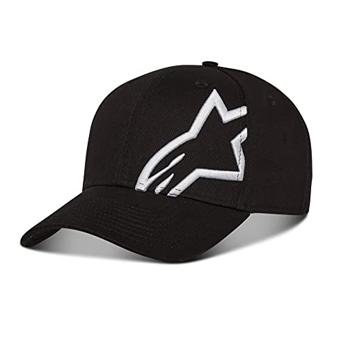 Alpinestars Corp Snap 2 Hat Cappellino Da Baseball Uomo Con Visiera Curva E Chiusura A Scatto Sul Retro