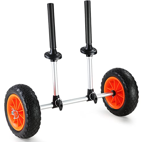 Vevor Carrello Porta Kayak, Unisex Adulto, Black, Standard