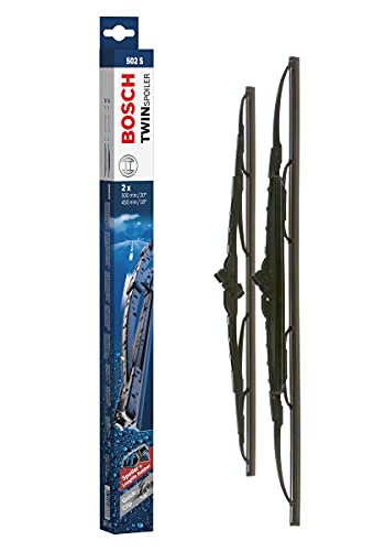 Tergicristalli Bosch Twin Spoiler 502S, Lunghezza 500Mm/450Mm, 1 Set Per Parabrezza Anteriore
