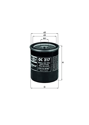 Knecht Oc 217 Filtro Motore