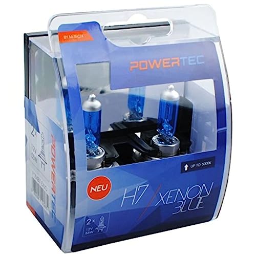 M-Tech Ptzxb7-Duo Lampadina Powertec Xenon Blue H7 12V 55W