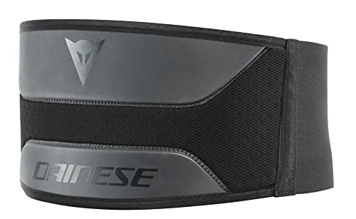 Dainese Lumbar Belt Low, Fascia Lombare Moto, Nero, L
