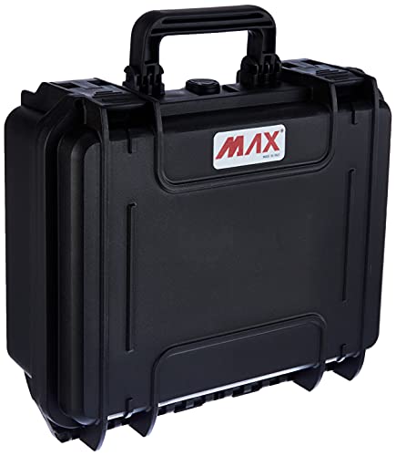 Max Cases Max300S.079, Caso Di Trasporto Unisex – Adulto, Nero, 300 X 225 X H132 Mm