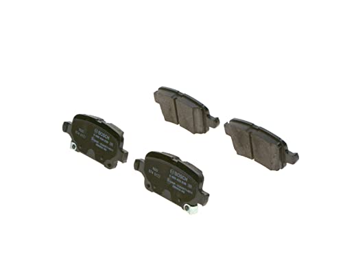 Bosch Bp2458 Pastiglie Freno, Asse Posteriore, Certificato Ece-R90, 1 Set Di 4 Pastiglie